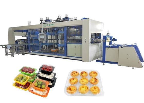 Integrated Blister Thermoforming Machine Positive Negative Pressure 164kw