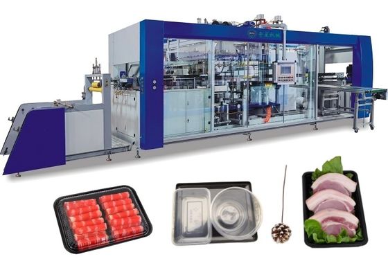 Innovative Blister Thermoforming Machine Three Station  Pvc PP Pe Forming